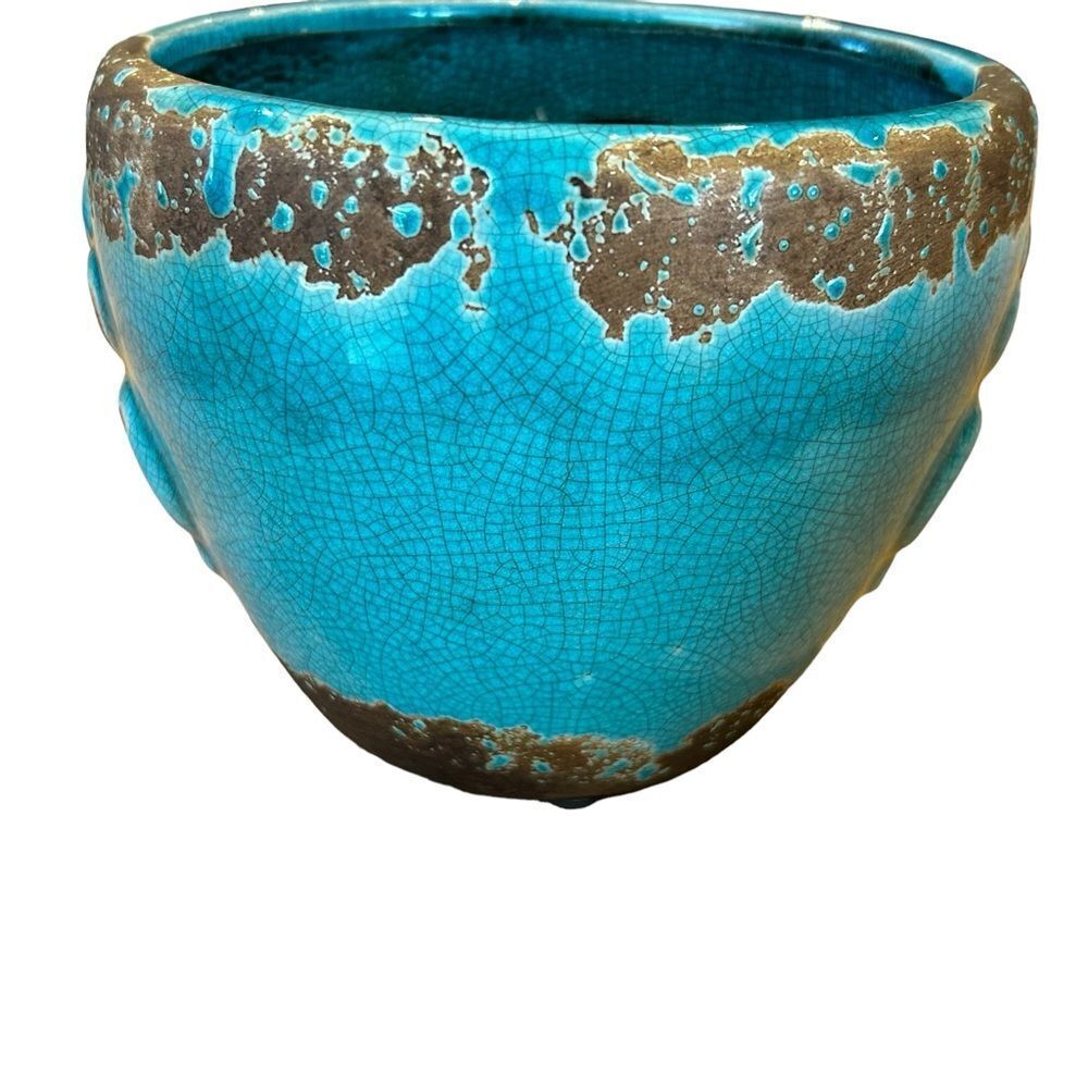 Glazed Terra Cotta Bowl - Picture 4 of 8